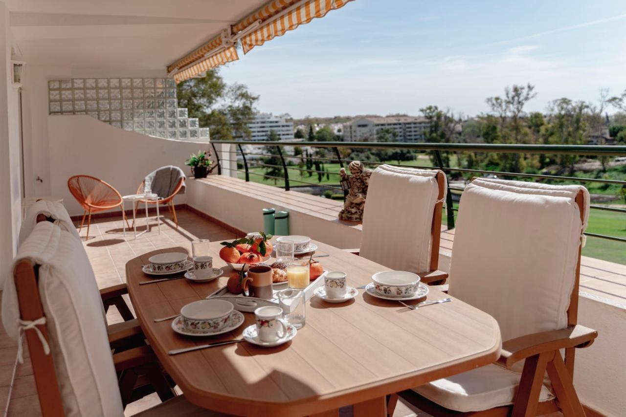 Apartamento Con Espectaculares Vistas Al Golf En Marbella - Xallas 2 3アパートメント エクステリア 写真