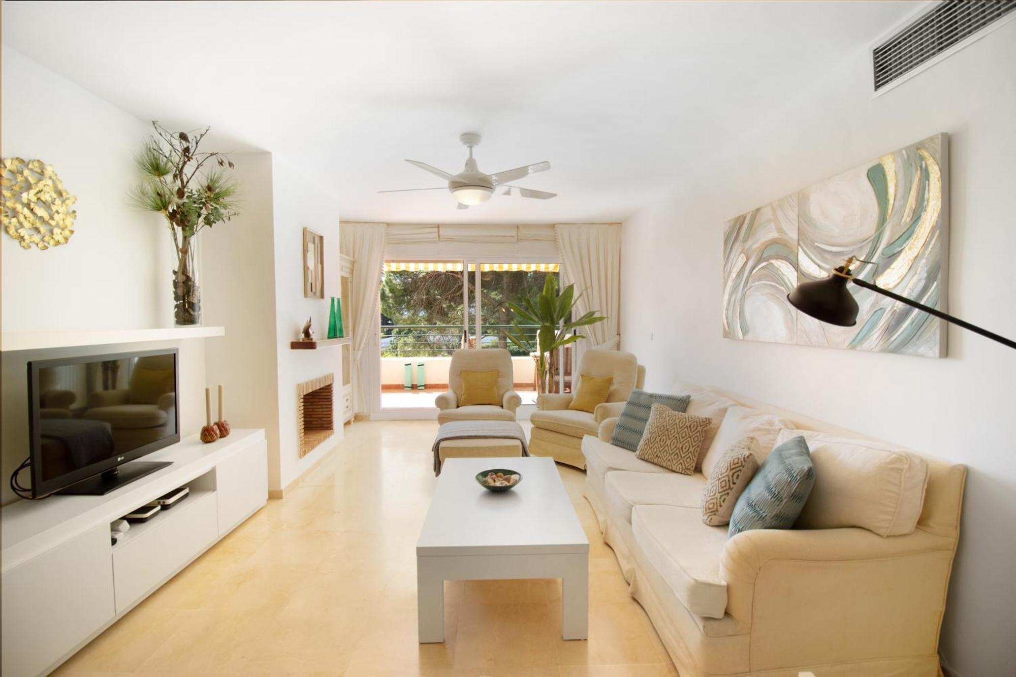 Apartamento Con Espectaculares Vistas Al Golf En Marbella - Xallas 2 3アパートメント エクステリア 写真